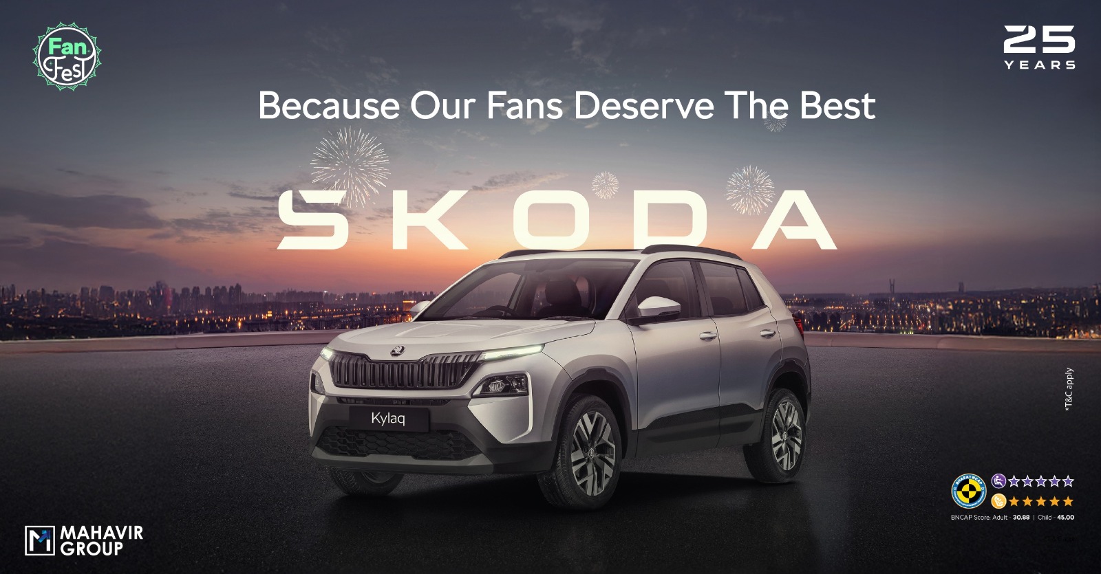 Škoda Kylaq Elevating Safety, Power, and Prestige